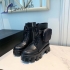 Prada Booties Matte Leather PBOO31359 